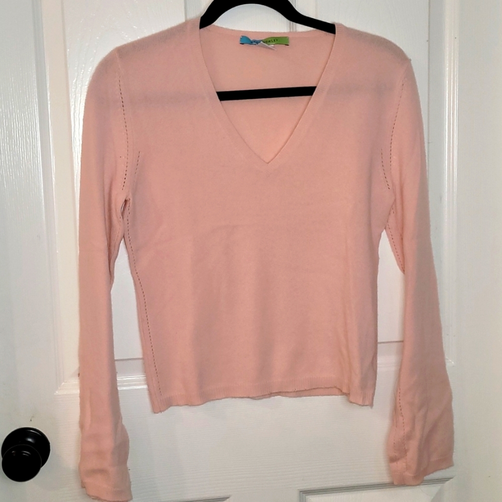 Pink Cashmere Sweater